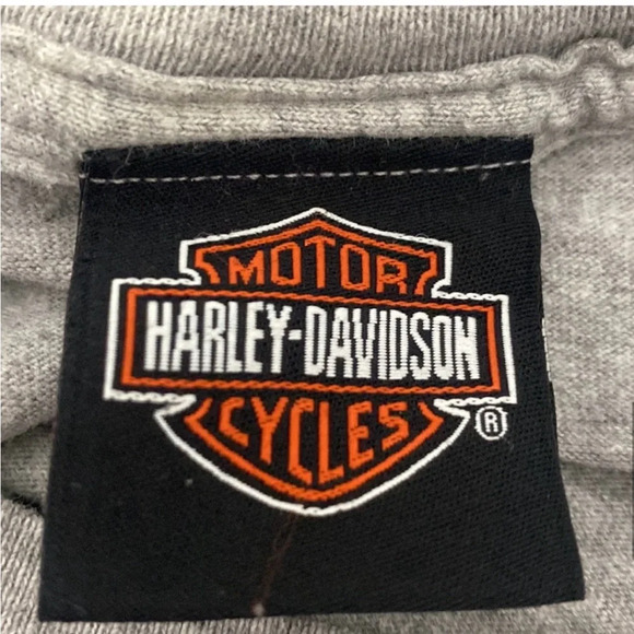Vintage 2001 Harley Davidson South Charleston Small Graphic Biker Motorcycle Y2K - Picture 9 of 12